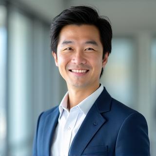 Professional headshot of Tanaka Kenji.